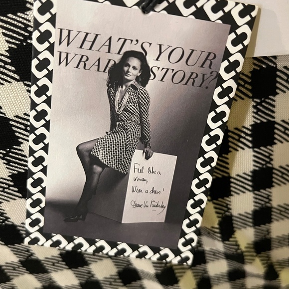 Diane VonFurstenberg wrap chiffon dress - Picture 2 of 4